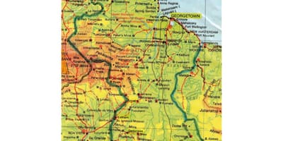 Bản đồ của Na phi